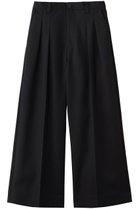 【メゾンスペシャル/MAISON SPECIAL】の【UNISEX】48/2 4色シャンブレーウールツータックワイド 人気、トレンドファッション・服の通販 founy(ファニー) ファッション Fashion レディースファッション Fashion for Women パンツ Pants & Trousers ユニセックス Unisex, Genderless ワイド Wide, Wide Fit thumbnail D.BLK(ブラック)|ID: prp329100004872570 ipo3291000000036342294