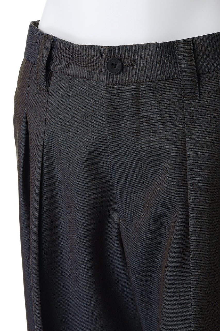 【メゾンスペシャル/MAISON SPECIAL】の【UNISEX】48/2 4色シャンブレーウールツータックワイド 人気、トレンドファッション・服の通販 founy(ファニー) 　ファッション　Fashion　レディースファッション　Fashion for Women　パンツ　Pants & Trousers　ユニセックス　Unisex, Genderless　ワイド　Wide, Wide Fit　other-5|ID: prp329100004872570 ipo3291000000036342300