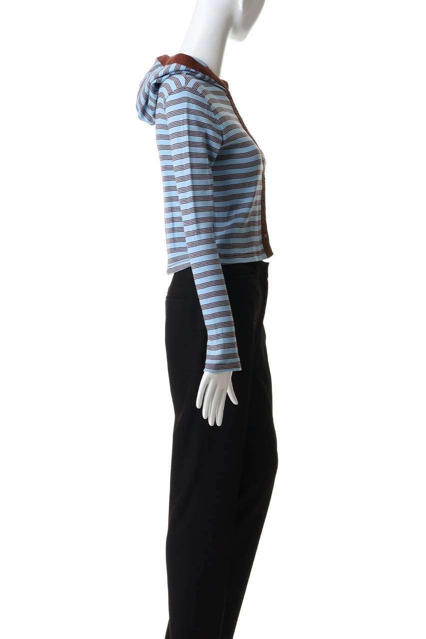 【メゾンスペシャル/MAISON SPECIAL】の【MILLER】Rib Hoodie Cardigan/リブフーディーカーディガン 人気、トレンドファッション・服の通販 founy(ファニー) 　ファッション　Fashion　レディースファッション　Fashion for Women　トップス・カットソー　Cut & Sew Tops　カーディガン・羽織り　Layered Style Cardigans　シャツ・ブラウス・オフィスカジュアル　Elegant Blouses & Button-Ups　ロングTシャツ・Tシャツ　Longline T-Shirts & Tees　カットソー・ベーシックTシャツ　Cut-and-Sewn Tops / Stretch Tees & Basics　カーディガン　Cardigan, Knitwear　コンパクト　Compact, Small Size　スリット　Slit, Slit Detail　フィット　Fit, Slim Fit　other-3|ID: prp329100004872572 ipo3291000000036342316