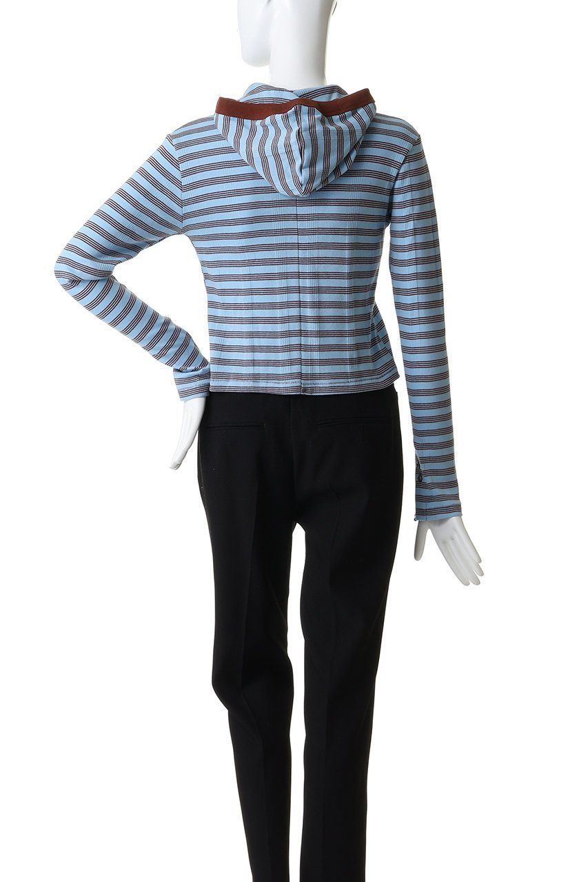【メゾンスペシャル/MAISON SPECIAL】の【MILLER】Rib Hoodie Cardigan/リブフーディーカーディガン 人気、トレンドファッション・服の通販 founy(ファニー) 　ファッション　Fashion　レディースファッション　Fashion for Women　トップス・カットソー　Cut & Sew Tops　カーディガン・羽織り　Layered Style Cardigans　シャツ・ブラウス・オフィスカジュアル　Elegant Blouses & Button-Ups　ロングTシャツ・Tシャツ　Longline T-Shirts & Tees　カットソー・ベーシックTシャツ　Cut-and-Sewn Tops / Stretch Tees & Basics　カーディガン　Cardigan, Knitwear　コンパクト　Compact, Small Size　スリット　Slit, Slit Detail　フィット　Fit, Slim Fit　other-4|ID: prp329100004872572 ipo3291000000036342317
