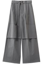 【メゾンスペシャル/MAISON SPECIAL】のSpray-Stained Work Pants/スライスニースーチングワークパンツ 人気、トレンドファッション・服の通販 founy(ファニー) ファッション Fashion レディースファッション Fashion for Women パンツ Pants & Trousers シンプル Simple, Minimal トレンド Trend, Trending Now ハーフ Half, Half-Length ワイド Wide, Wide Fit ワーク Workwear, Utility Style thumbnail GRY(グレー)|ID: prp329100004872579 ipo3291000000036342376