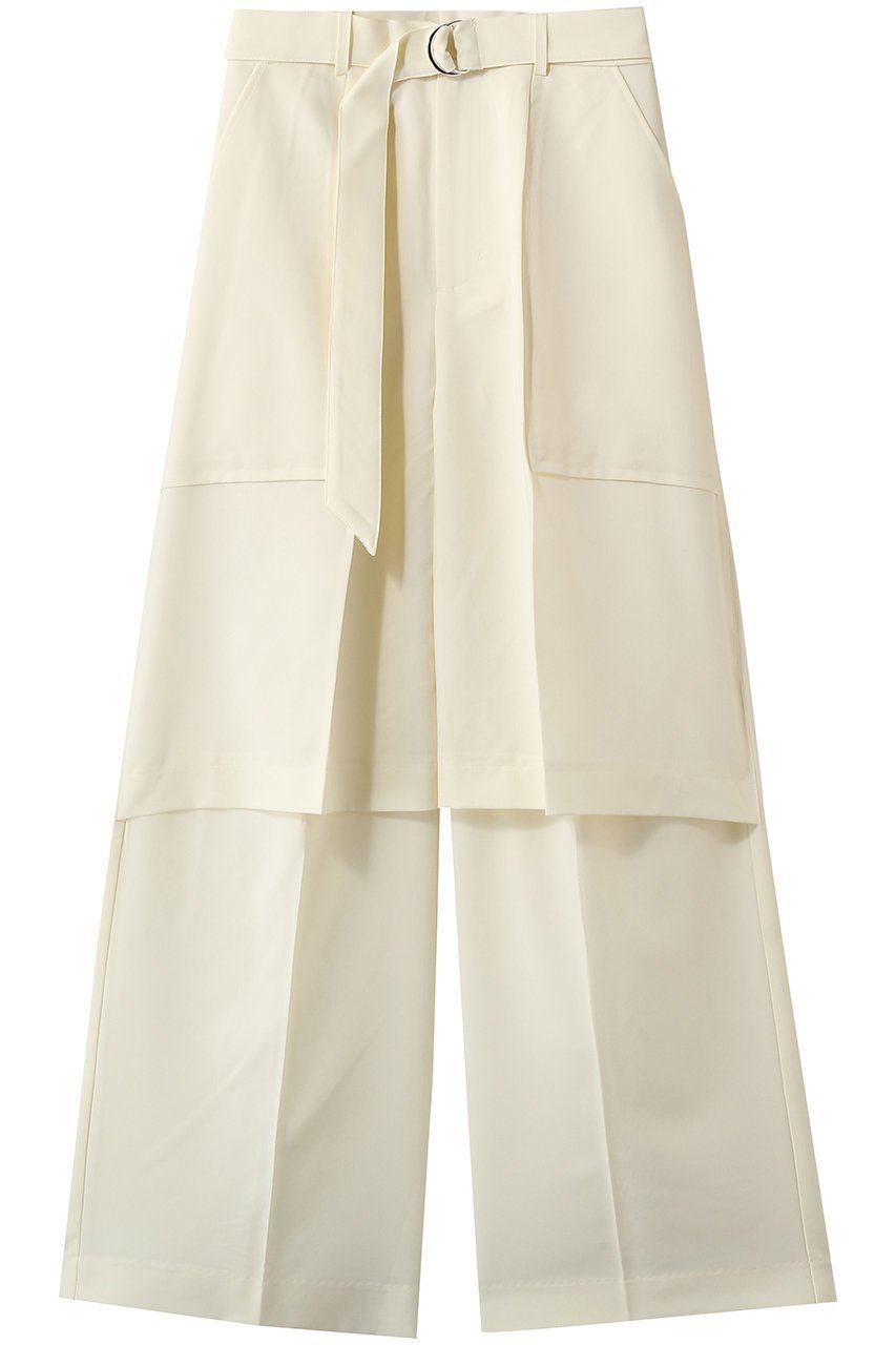 【メゾンスペシャル/MAISON SPECIAL】のSpray-Stained Work Pants/スライスニースーチングワークパンツ インテリア・キッズ・メンズ・レディースファッション・服の通販 founy(ファニー) ファッション Fashion レディースファッション Fashion for Women パンツ Pants & Trousers シンプル Simple, Minimal トレンド Trend, Trending Now ハーフ Half, Half-Length ワイド Wide, Wide Fit ワーク Workwear, Utility Style WHT(ホワイト)|ID: prp329100004872579 ipo3291000000036342377