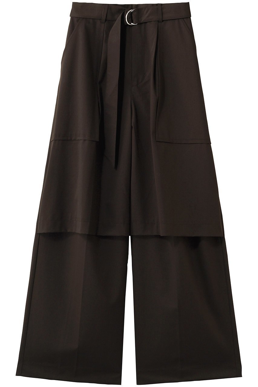 【メゾンスペシャル/MAISON SPECIAL】のSpray-Stained Work Pants/スライスニースーチングワークパンツ インテリア・キッズ・メンズ・レディースファッション・服の通販 founy(ファニー) ファッション Fashion レディースファッション Fashion for Women パンツ Pants & Trousers シンプル Simple, Minimal トレンド Trend, Trending Now ハーフ Half, Half-Length ワイド Wide, Wide Fit ワーク Workwear, Utility Style BRN(ブラウン)|ID: prp329100004872579 ipo3291000000036342378