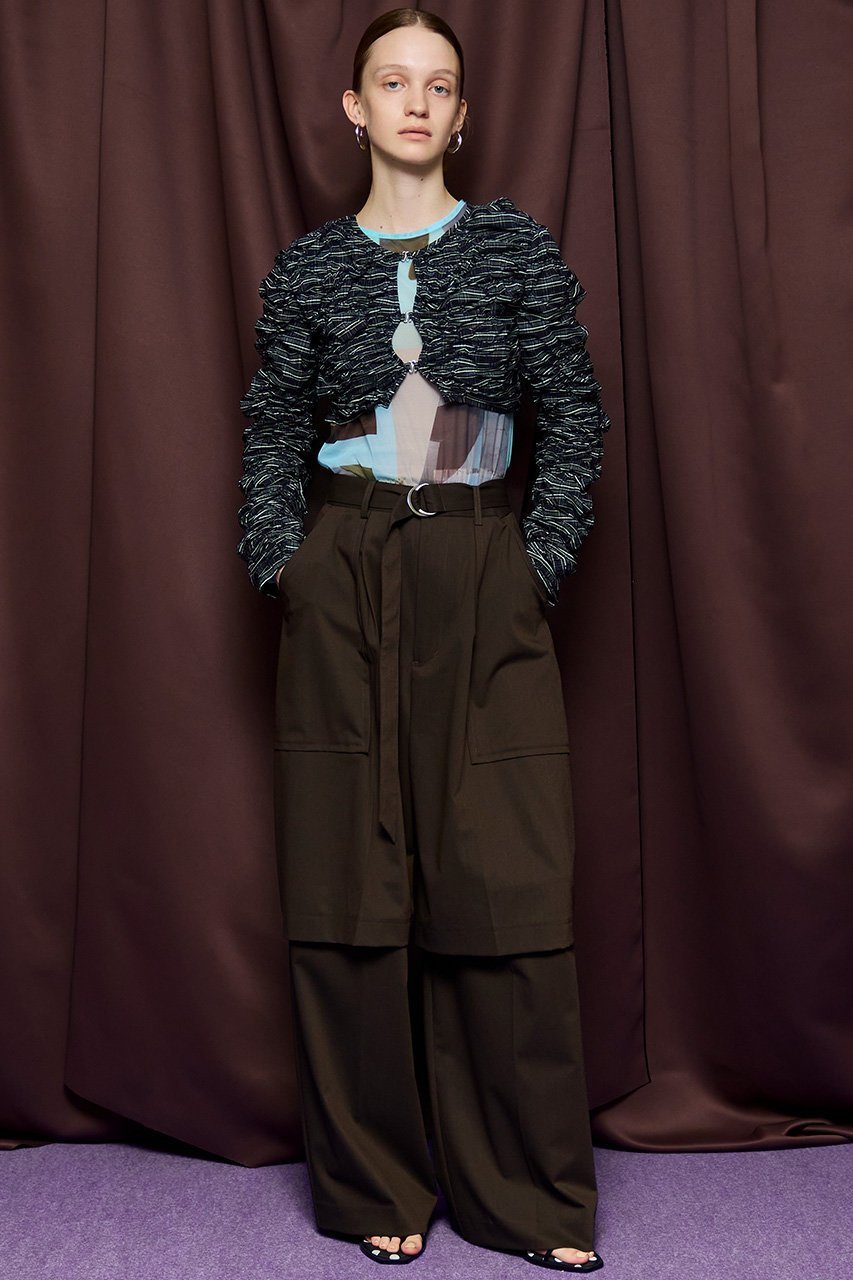 【メゾンスペシャル/MAISON SPECIAL】のSpray-Stained Work Pants/スライスニースーチングワークパンツ 人気、トレンドファッション・服の通販 founy(ファニー) ファッション Fashion レディースファッション Fashion for Women パンツ Pants & Trousers シンプル Simple, Minimal トレンド Trend, Trending Now ハーフ Half, Half-Length ワイド Wide, Wide Fit ワーク Workwear, Utility Style other-8|ID: prp329100004872579 ipo3291000000036342385