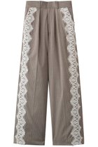 【メゾンスペシャル/MAISON SPECIAL】のSide Lace Slacks/サイドレーススラックス 人気、トレンドファッション・服の通販 founy(ファニー) ファッション Fashion レディースファッション Fashion for Women パンツ Pants & Trousers おすすめ Recommended / Our Picks クラシック Classic, Timeless Style ジャケット Jacket, Outerwear スポーティ Sporty, Casual Athletic スラックス Slacks, Dress Pants フェミニン Feminine, Girly レース Lace, Lace Fabric thumbnail BGE(ベージュ)|ID: prp329100004872580 ipo3291000000036342389