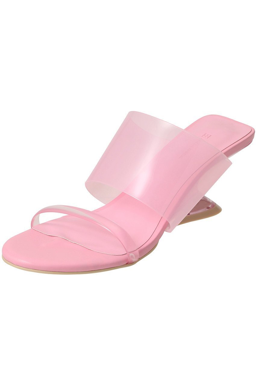 【メゾンスペシャル/MAISON SPECIAL】のClear Mules/ダブルベルトクリアミュール インテリア・キッズ・メンズ・レディースファッション・服の通販 founy(ファウニー) 　ファッション　Fashion　レディースファッション　Fashion for Women　ベルト&ウエストマーク　Belts & Waist Accessories　おすすめ　Recommended / Our Picks　サンダル　Sandals, Summer Shoes　ソックス　Socks, Hosiery　ワイド　Wide, Wide Fit　今季　This Season, Current Season　PNK(ピンク)|ID: prp329100004872581 ipo3291000000036342401