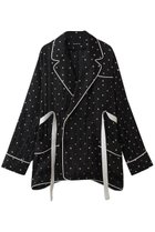 【メゾンスペシャル/MAISON SPECIAL】のPajama Shirt Jacket/パジャマシャツジャケット 人気、トレンドファッション・服の通販 founy(ファニー) ファッション Fashion レディースファッション Fashion for Women アウター Coat / Outerwear Collection レディースジャケット・軽アウター Jackets インナー Innerwear 春 Spring 今季 This Season, Current Season ジャケット Jacket, Outerwear ストライプ Stripe, Striped Pattern セットアップ Set-Up, Coordinated Outfit トレンド Trend, Trending Now ドット Polka Dot, Dot Pattern フェミニン Feminine, Girly ボトム Bottoms, Lower Wear モチーフ Motif, Design Theme thumbnail BLK(ブラック)|ID: prp329100004872583 ipo3291000000036342419