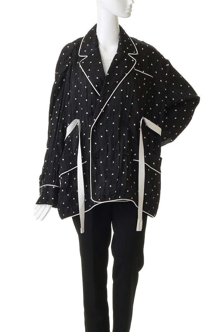 【メゾンスペシャル/MAISON SPECIAL】のPajama Shirt Jacket/パジャマシャツジャケット 人気、トレンドファッション・服の通販 founy(ファニー) 　ファッション　Fashion　レディースファッション　Fashion for Women　アウター　Coat / Outerwear Collection　レディースジャケット・軽アウター　Jackets　インナー　Innerwear　春　Spring　今季　This Season, Current Season　ジャケット　Jacket, Outerwear　ストライプ　Stripe, Striped Pattern　セットアップ　Set-Up, Coordinated Outfit　トレンド　Trend, Trending Now　ドット　Polka Dot, Dot Pattern　フェミニン　Feminine, Girly　ボトム　Bottoms, Lower Wear　モチーフ　Motif, Design Theme　other-2|ID: prp329100004872583 ipo3291000000037213481
