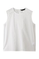 【ミズイロ インド/mizuiro ind】のpin tuck & lace N/S P/O プルオーバー 人気、トレンドファッション・服の通販 founy(ファニー) ファッション Fashion レディースファッション Fashion for Women トップス・カットソー Cut & Sew Tops キャミソール&ノースリーブ Camisoles & Sleeveless Tops シャツ・ブラウス・オフィスカジュアル Elegant Blouses & Button-Ups カジュアルプルオーバー・ニットトップス Pullovers & Knit Tops / Casual Pullovers ノースリーブ Sleeveless, No-Sleeve フレア Flare, Flared ボックス Boxy, Box Shape リネン Linen, Linen Fabric レース Lace, Lace Fabric エレガント 上品 Elegant 夏 Summer 春 Spring S/S・春夏 SS, Spring/Summer, Warm Season |ID:prp329100004872595