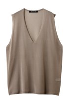 【ミズイロ インド/mizuiro ind】のsheer deep V neck vest ベスト beige|ID: prp329100004872599 ipo3291000000036342572