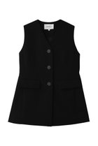 【エンフォルド/ENFOLD】のV-NECK VEST ブラック|ID: prp329100004872616 ipo3291000000036342711