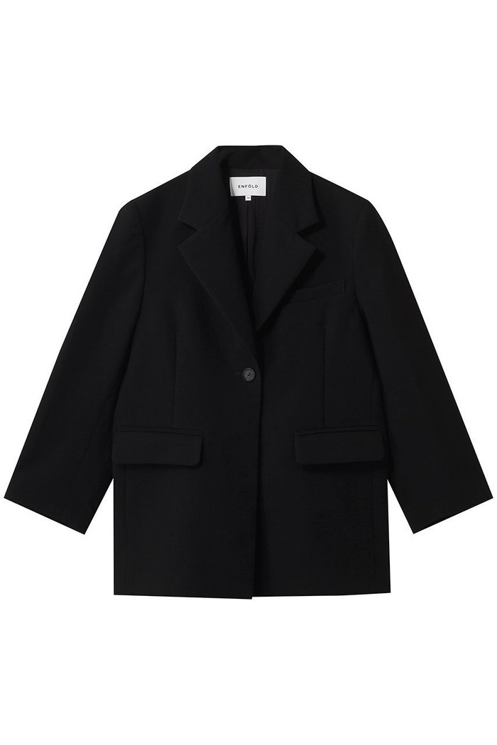 【エンフォルド/ENFOLD】のTAILORED JACKET インテリア・キッズ・メンズ・レディースファッション・服の通販 founy(ファニー) https://founy.com/ ファッション Fashion レディースファッション Fashion for Women アウター Coat / Outerwear Collection レディースジャケット・軽アウター Jackets ジャケット Jacket, Outerwear バランス Balance, Style Balance フォルム Silhouette, Form ルーズ Loose, Oversized |ID: prp329100004872620 ipo3291000000036342738