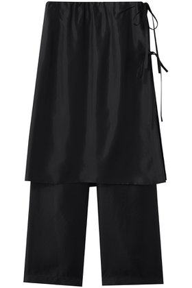 【アンスクリア/INSCRIRE】のキュプラ レイヤード パンツ 人気、トレンドファッション・服の通販 founy(ファニー) ファッション Fashion レディースファッション Fashion for Women パンツ Pants & Trousers おすすめ Recommended / Our Picks キュプラ Cupro, Eco Fabric ルーズ Loose, Oversized エレガント 上品 Elegant |ID:prp329100004872622