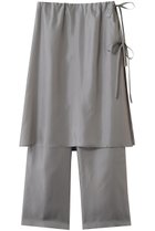 【アンスクリア/INSCRIRE】のキュプラ レイヤード パンツ 人気、トレンドファッション・服の通販 founy(ファニー) ファッション Fashion レディースファッション Fashion for Women パンツ Pants & Trousers おすすめ Recommended / Our Picks キュプラ Cupro, Eco Fabric ルーズ Loose, Oversized エレガント 上品 Elegant thumbnail グレー|ID: prp329100004872622 ipo3291000000036342761