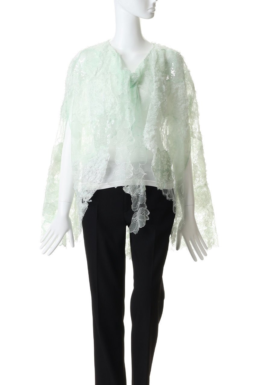 【カナコ サカイ/KANAKO SAKAI】のレース パッチワーク ケープ 人気、トレンドファッション・服の通販 founy(ファニー) ファッション Fashion レディースファッション Fashion for Women トップス・カットソー Cut & Sew Tops シャツ・ブラウス・オフィスカジュアル Elegant Blouses & Button-Ups エレガント 上品 Elegant スリーブ Sleeve, Long Sleeve / Short Sleeve デニム Denim, Jeans Material ドレス Dress, One-Piece パッチワーク Patchwork, Mixed Fabric レース Lace, Lace Fabric ロング Long, Long-Length other-2|ID: prp329100004872639 ipo3291000000036342896