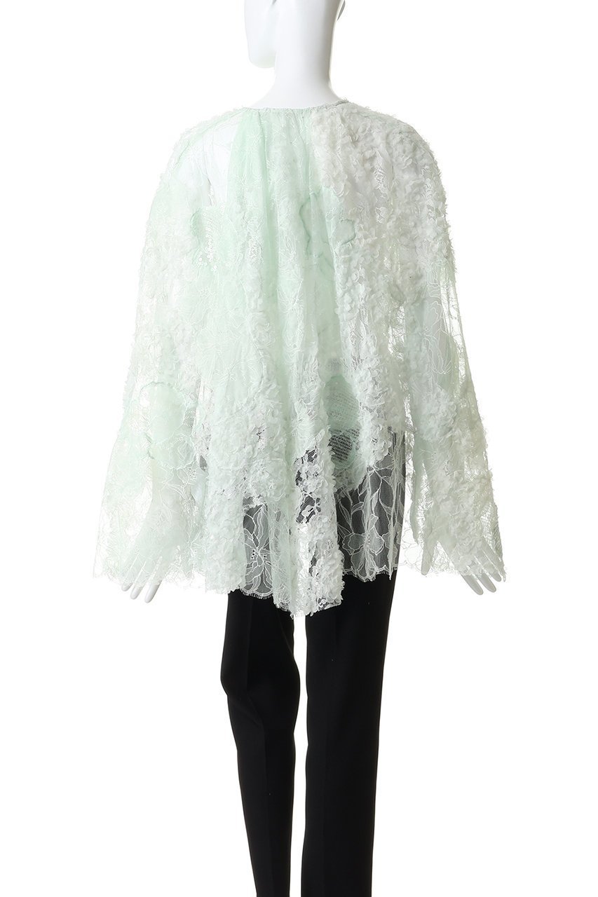 【カナコ サカイ/KANAKO SAKAI】のレース パッチワーク ケープ 人気、トレンドファッション・服の通販 founy(ファニー) ファッション Fashion レディースファッション Fashion for Women トップス・カットソー Cut & Sew Tops シャツ・ブラウス・オフィスカジュアル Elegant Blouses & Button-Ups エレガント 上品 Elegant スリーブ Sleeve, Long Sleeve / Short Sleeve デニム Denim, Jeans Material ドレス Dress, One-Piece パッチワーク Patchwork, Mixed Fabric レース Lace, Lace Fabric ロング Long, Long-Length other-4|ID: prp329100004872639 ipo3291000000036342898