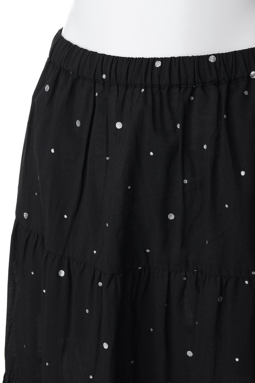 【クチュールドアダム/COUTURE D'ADAM】のグリッターティアードスカート 人気、トレンドファッション・服の通販 founy(ファニー) 　ファッション　Fashion　レディースファッション　Fashion for Women　スカート　Skirts　ティアードスカート　Tiered Skirts　ロングスカート　Long Skirts / Maxi & Midi Skirts　インド　Indian Textile　グリッター　Glitter, Sparkle　シンプル　Simple, Minimal　ティアード　Tiered, Tiered Style　バランス　Balance, Style Balance　ロング　Long, Long-Length　other-5|ID: prp329100004872647 ipo3291000000036342959