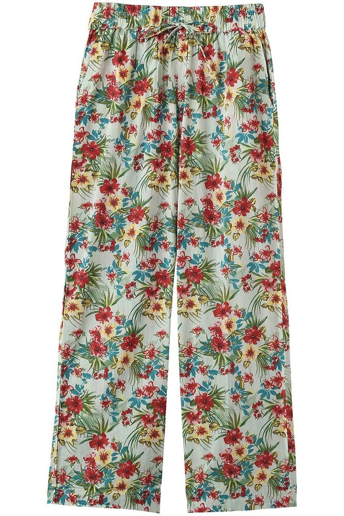 【クチュールドアダム/COUTURE D'ADAM】のフラワーイージーワイドパンツ インテリア・キッズ・メンズ・レディースファッション・服の通販 founy(ファニー) https://founy.com/ ファッション Fashion レディースファッション Fashion for Women パンツ Pants & Trousers イエロー Yellow インド Indian Textile シンプル Simple, Minimal バランス Balance, Style Balance リゾート Resort, Vacation Style リラックス Relax, Relaxed Fit ワイド Wide, Wide Fit 春 Spring |ID: prp329100004872650 ipo3291000000036342974