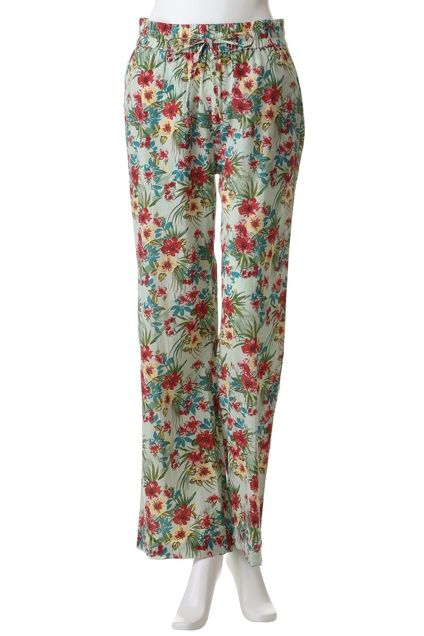 【クチュールドアダム/COUTURE D'ADAM】のフラワーイージーワイドパンツ 人気、トレンドファッション・服の通販 founy(ファニー) 　ファッション　Fashion　レディースファッション　Fashion for Women　パンツ　Pants & Trousers　イエロー　Yellow　インド　Indian Textile　シンプル　Simple, Minimal　バランス　Balance, Style Balance　リゾート　Resort, Vacation Style　リラックス　Relax, Relaxed Fit　ワイド　Wide, Wide Fit　春　Spring　other-2|ID: prp329100004872650 ipo3291000000036342976