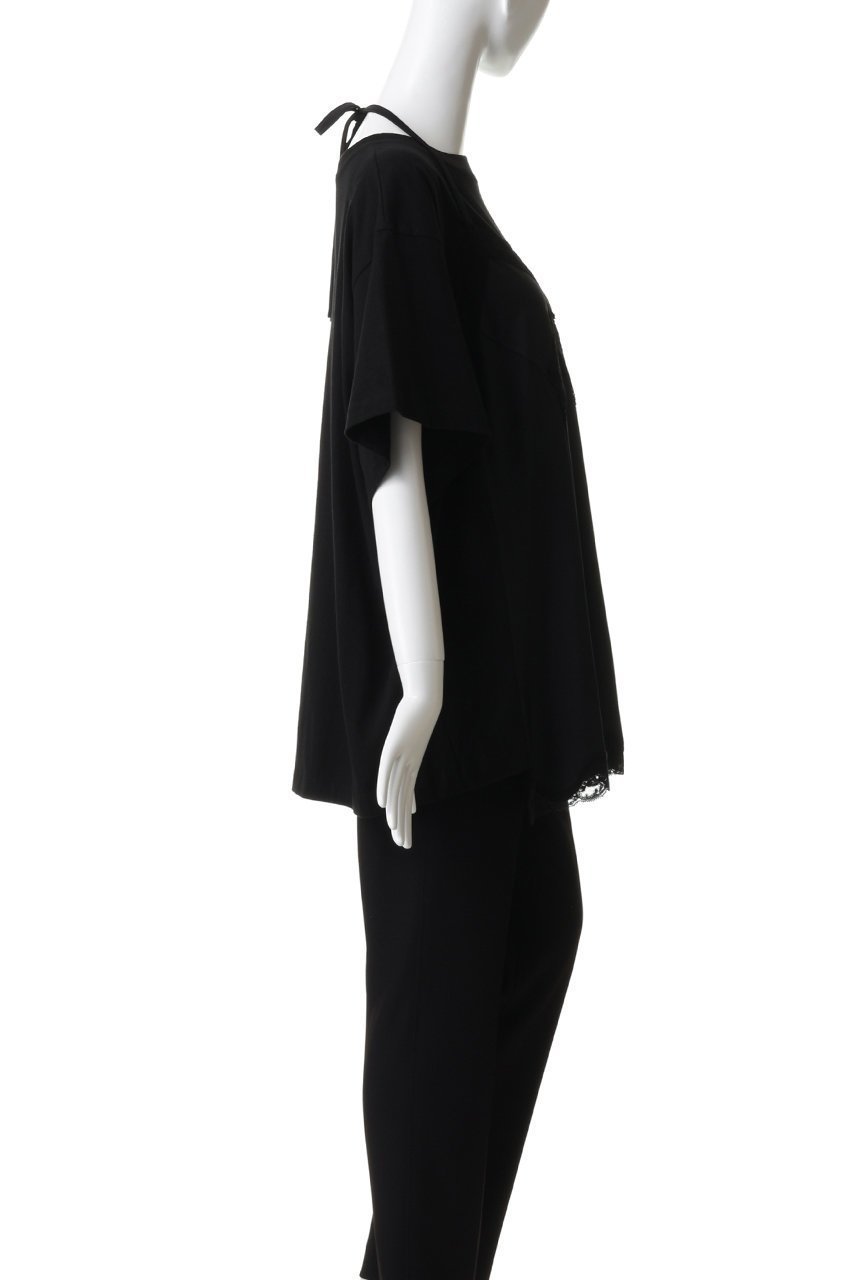 【アンスクリア/INSCRIRE】のHybrid ランジェリー Tシャツ 人気、トレンドファッション・服の通販 founy(ファニー) 　ファッション　Fashion　レディースファッション　Fashion for Women　下着・ランジェリー　Lingerie & Intimates　その他ランジェリー・インナーアイテム　Other Lingerie / Intimates　トップス・カットソー　Cut & Sew Tops　ショート　Short, Short Length　ジャケット　Jacket, Outerwear　スリーブ　Sleeve, Long Sleeve / Short Sleeve　フェミニン　Feminine, Girly　フレア　Flare, Flared　ランジェリー　Lingerie, Intimate Wear　リボン　Ribbon, Bow　ワイド　Wide, Wide Fit　other-3|ID: prp329100004872656 ipo3291000000036343021