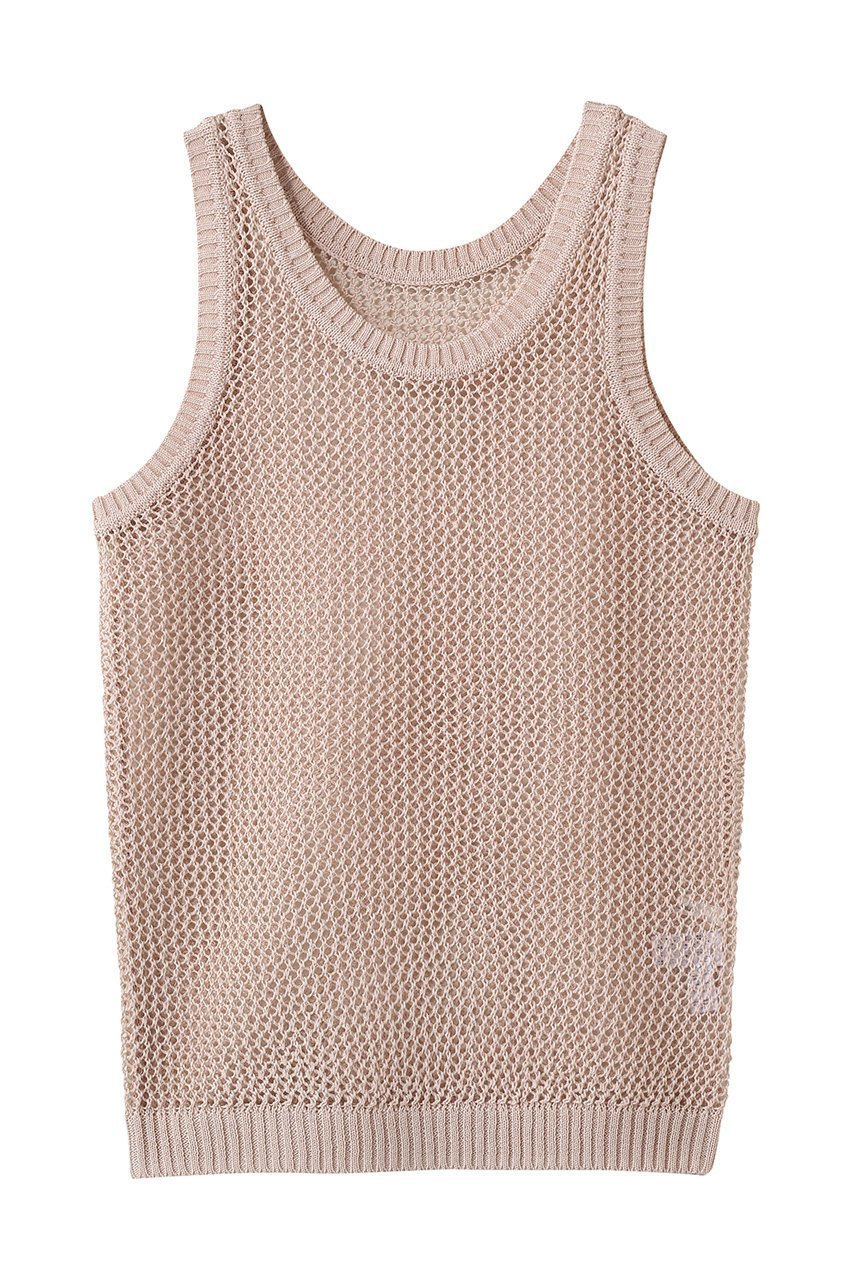 【ミディウミソリッド/MIDIUMISOLID】のmesh tank P/O プルオーバー インテリア・キッズ・メンズ・レディースファッション・服の通販 founy(ファニー) 　ファッション　Fashion　レディースファッション　Fashion for Women　トップス・カットソー　Cut & Sew Tops　ニット　Knit Tops & Sweaters　カジュアルプルオーバー・ニットトップス　Pullovers & Knit Tops / Casual Pullovers　カットソー　Cut and Sewn Top　スポーティ　Sporty, Casual Athletic　タンク　Tank Top, Sleeveless Top　トレンド　Trend, Trending Now　ベスト　Vest, Waistcoat　メッシュ　Mesh, Net Fabric　夏　Summer　春　Spring　pink|ID: prp329100004872670 ipo3291000000036892812