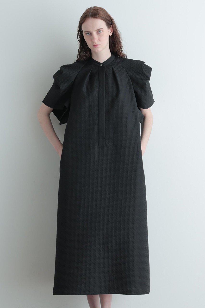 【ル フィル/LE PHIL】のタイルジャガードワンピース 人気、トレンドファッション・服の通販 founy(ファニー) ファッション Fashion レディースファッション Fashion for Women ワンピース Dresses チュニック Tunic Tops & Dresses ジャカード/ジャガード Jacquard, Woven Pattern スタンダード Standard, Basic スタンド Stand Collar, Upright Stand スリーブ Sleeve, Long Sleeve / Short Sleeve チュニック Tunic, Long Top フリル Frill, Ruffle フロント Front, Front Design ロング Long, Long-Length エレガント 上品 Elegant other-5|ID: prp329100004872672 ipo3291000000036343153