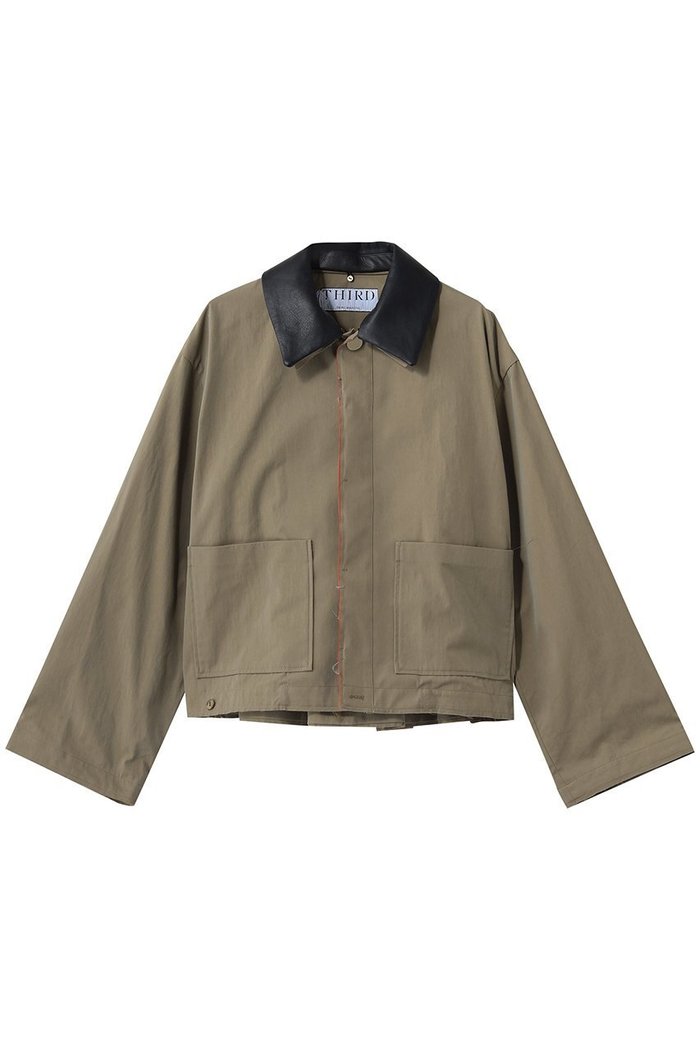 【サードマガジン/THIRD MAGAZINE】のレザーカラーカバーオール インテリア・キッズ・メンズ・レディースファッション・服の通販 founy(ファニー) https://founy.com/ ファッション Fashion レディースファッション Fashion for Women アウター Coat / Outerwear Collection レディースジャケット・軽アウター Jackets コンパクト Compact, Small Size ジャケット Jacket, Outerwear バランス Balance, Style Balance |ID: prp329100004872673 ipo3291000000036343157