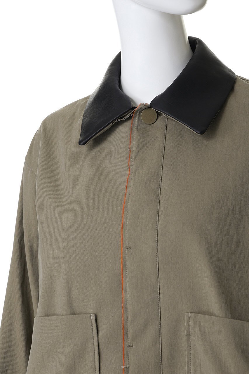 【サードマガジン/THIRD MAGAZINE】のレザーカラーカバーオール 人気、トレンドファッション・服の通販 founy(ファニー) 　ファッション　Fashion　レディースファッション　Fashion for Women　アウター　Coat / Outerwear Collection　レディースジャケット・軽アウター　Jackets　コンパクト　Compact, Small Size　ジャケット　Jacket, Outerwear　バランス　Balance, Style Balance　other-5|ID: prp329100004872673 ipo3291000000036343163