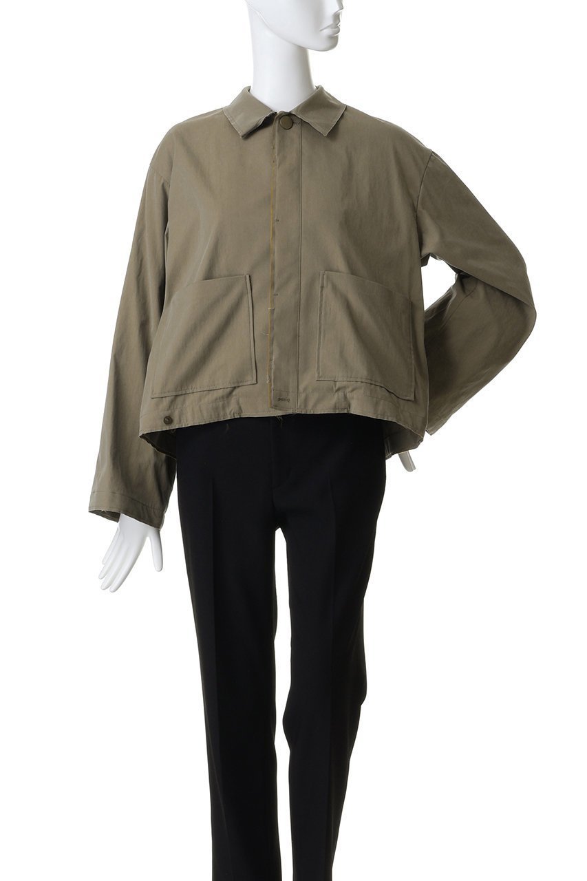 【サードマガジン/THIRD MAGAZINE】のレザーカラーカバーオール 人気、トレンドファッション・服の通販 founy(ファニー) 　ファッション　Fashion　レディースファッション　Fashion for Women　アウター　Coat / Outerwear Collection　レディースジャケット・軽アウター　Jackets　コンパクト　Compact, Small Size　ジャケット　Jacket, Outerwear　バランス　Balance, Style Balance　other-8|ID: prp329100004872673 ipo3291000000036892835