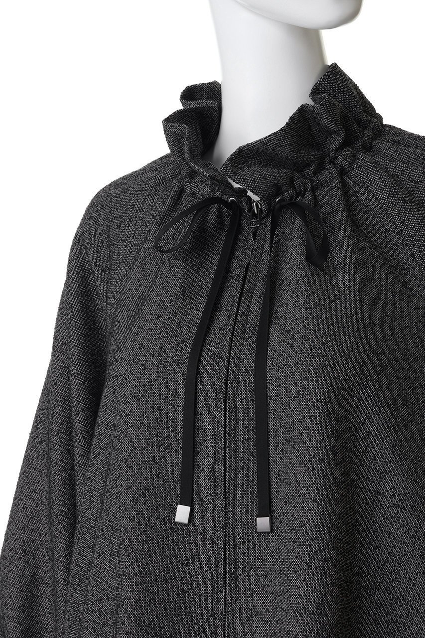 【アルアバイル/allureville】のスラブツィードギャザーBO 人気、トレンドファッション・服の通販 founy(ファニー) 　ファッション　Fashion　レディースファッション　Fashion for Women　アウター　Coat / Outerwear Collection　レディースジャケット・軽アウター　Jackets　ブルゾンジャケット・スポーティアウター　Blouson Jackets　ギャザー　Gathered, Ruffled　ジャケット　Jacket, Outerwear　ツイード　Twill, Twill Weave　バランス　Balance, Style Balance　フォルム　Silhouette, Form　ブルゾン　Blouson, Bomber Jacket　エレガント 上品　Elegant　other-5|ID: prp329100004872676 ipo3291000000036343190