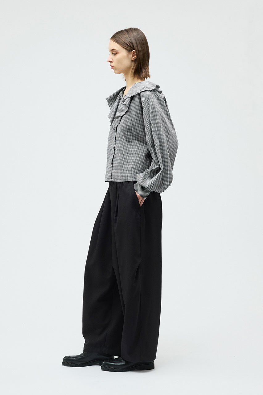 【ミズイロ インド/mizuiro ind】のcheck frill gather collar shirt シャツ 人気、トレンドファッション・服の通販 founy(ファニー) ファッション Fashion レディースファッション Fashion for Women トップス・カットソー Cut & Sew Tops シャツ・ブラウス・オフィスカジュアル Elegant Blouses & Button-Ups インナー Innerwear ギンガム Gingham, Gingham Fabric ジャケット Jacket, Outerwear スウェット / スエット Sweatshirt, Sweatwear スリーブ Sleeve, Long Sleeve / Short Sleeve チェック Check, Plaid, Tartan バランス Balance, Style Balance フェミニン Feminine, Girly フリル Frill, Ruffle ロング Long, Long-Length other-7|ID: prp329100004872678 ipo3291000000036343213