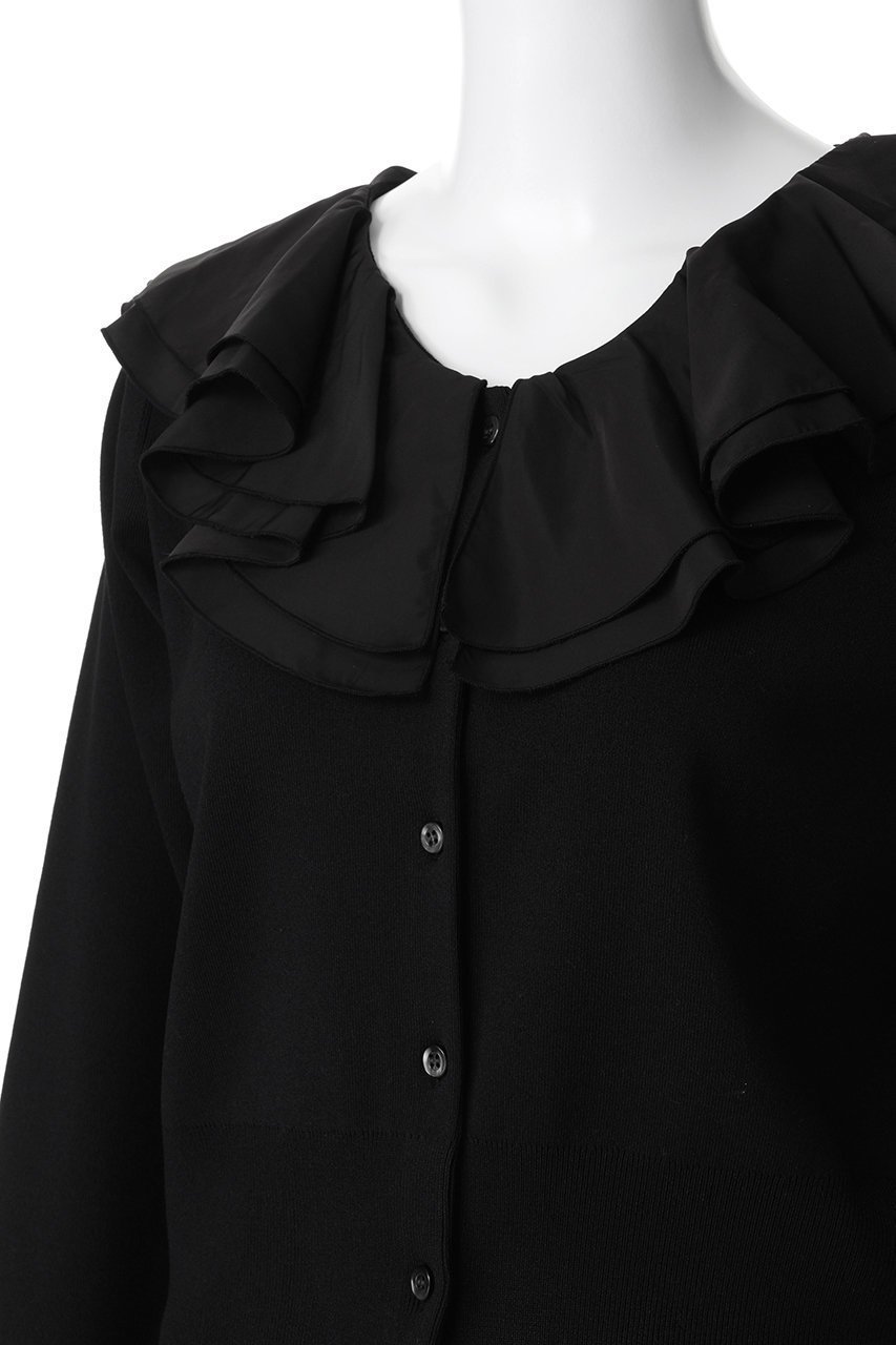 【ティアラ/Tiara】のフリルカラーカーディガン 人気、トレンドファッション・服の通販 founy(ファニー) ファッション Fashion レディースファッション Fashion for Women トップス・カットソー Cut & Sew Tops ニット Knit Tops & Sweaters カーディガン・羽織り Layered Style Cardigans カーディガン Cardigan, Knitwear フリル Frill, Ruffle フロント Front, Front Design other-5|ID: prp329100004872683 ipo3291000000036343254