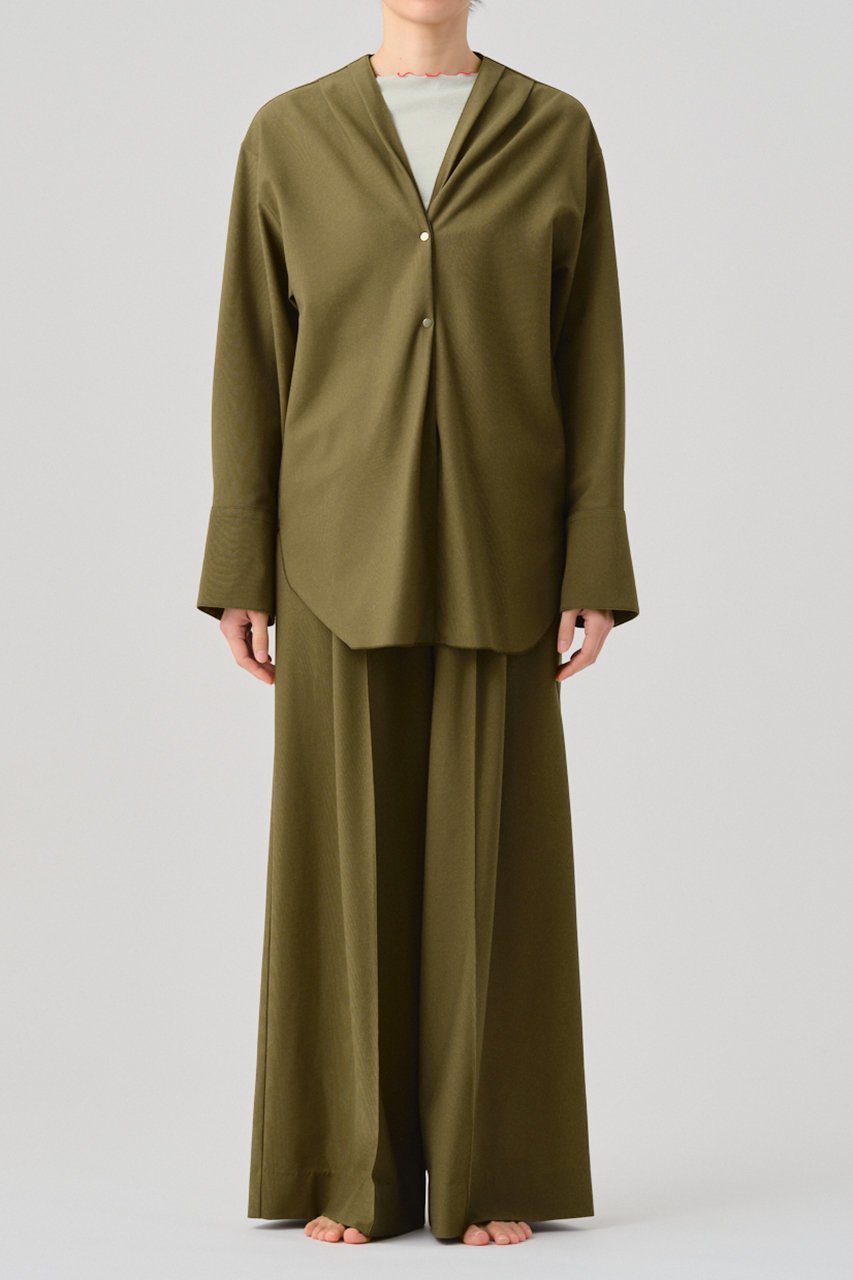 【グッド ピープル グッド ステッチング グッド プロダクト/GOOD PEOPLE GOOD STITCHING GOOD PRODUCT】のドローストリング イージー ワイドパンツ 人気、トレンドファッション・服の通販 founy(ファニー) 　ファッション　Fashion　レディースファッション　Fashion for Women　パンツ　Pants & Trousers　おすすめ　Recommended / Our Picks　キュプラ　Cupro, Eco Fabric　ジャケット　Jacket, Outerwear　セットアップ　Set-Up, Coordinated Outfit　ドレープ　Drape, Draping Fabric　ドローストリング　Drawstring, Pull Cord　リラックス　Relax, Relaxed Fit　ワイド　Wide, Wide Fit　エレガント 上品　Elegant　夏　Summer　春　Spring　S/S・春夏　SS, Spring/Summer, Warm Season　other-2|ID: prp329100004872690 ipo3291000000036343303