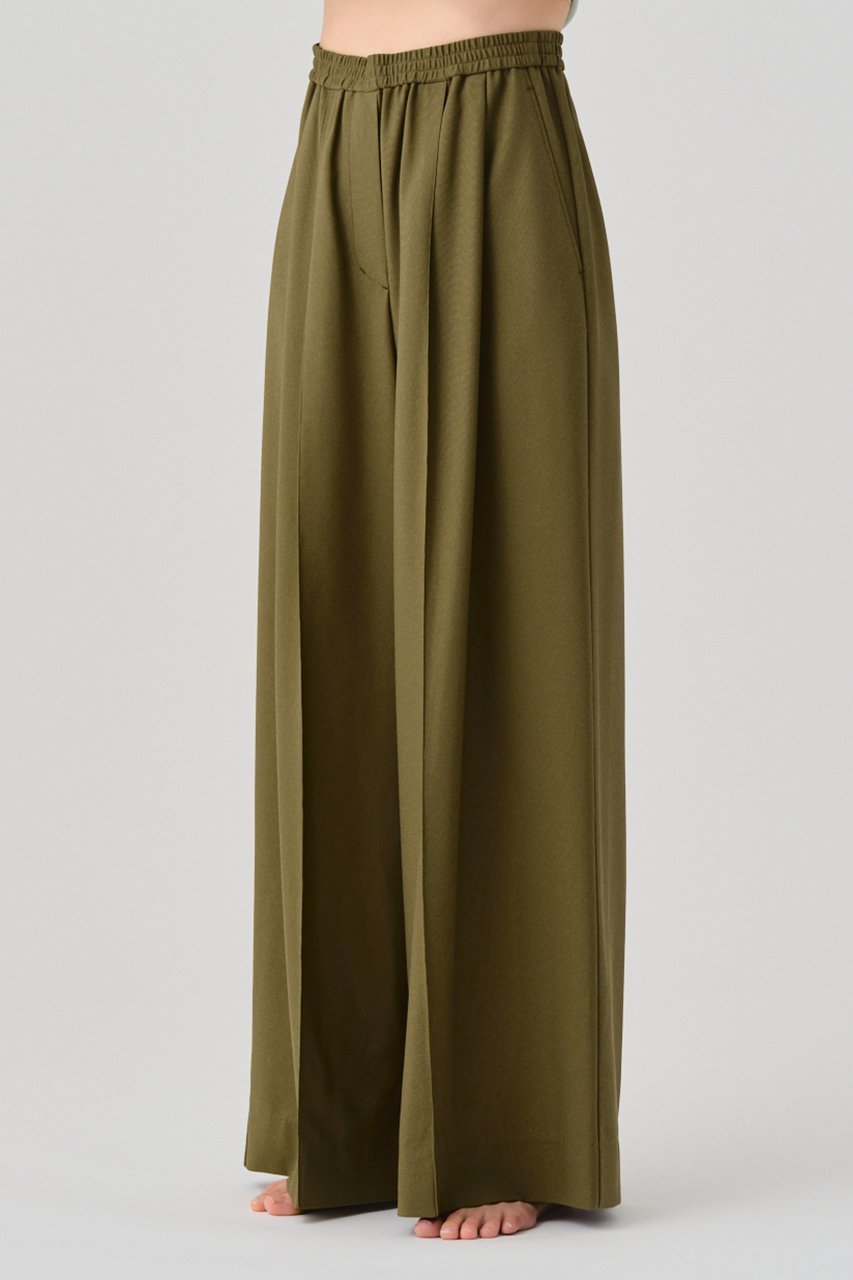 【グッド ピープル グッド ステッチング グッド プロダクト/GOOD PEOPLE GOOD STITCHING GOOD PRODUCT】のドローストリング イージー ワイドパンツ 人気、トレンドファッション・服の通販 founy(ファニー) 　ファッション　Fashion　レディースファッション　Fashion for Women　パンツ　Pants & Trousers　おすすめ　Recommended / Our Picks　キュプラ　Cupro, Eco Fabric　ジャケット　Jacket, Outerwear　セットアップ　Set-Up, Coordinated Outfit　ドレープ　Drape, Draping Fabric　ドローストリング　Drawstring, Pull Cord　リラックス　Relax, Relaxed Fit　ワイド　Wide, Wide Fit　エレガント 上品　Elegant　夏　Summer　春　Spring　S/S・春夏　SS, Spring/Summer, Warm Season　other-3|ID: prp329100004872690 ipo3291000000036343304