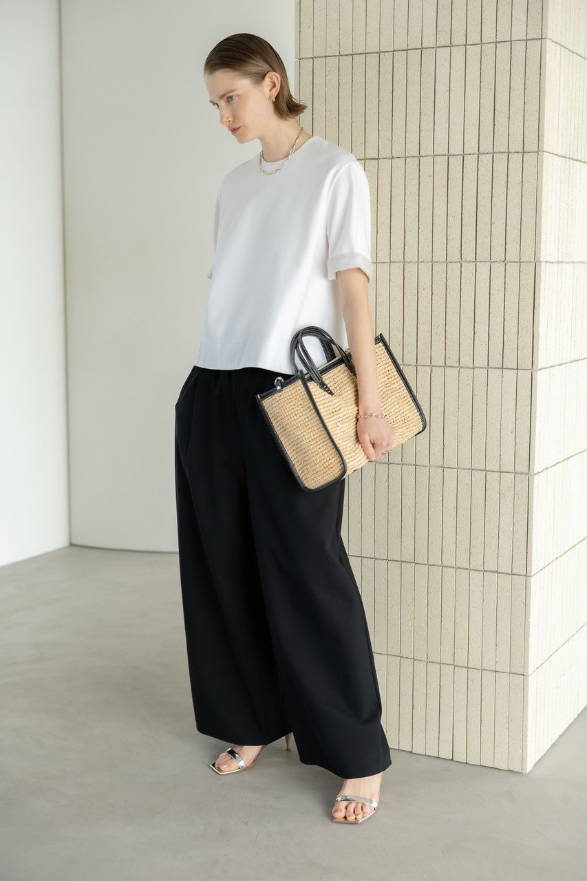 【エブール/ebure】のソフトツイストポンチ イージーワイドパンツ 人気、トレンドファッション・服の通販 founy(ファニー) ファッション Fashion レディースファッション Fashion for Women パンツ Pants & Trousers おすすめ Recommended / Our Picks カットソー Cut and Sewn Top ギャザー Gathered, Ruffled セットアップ Set-Up, Coordinated Outfit ワイド Wide, Wide Fit 再入荷 Restock / Back in Stock other-6|ID: prp329100004872713 ipo3291000000036343477