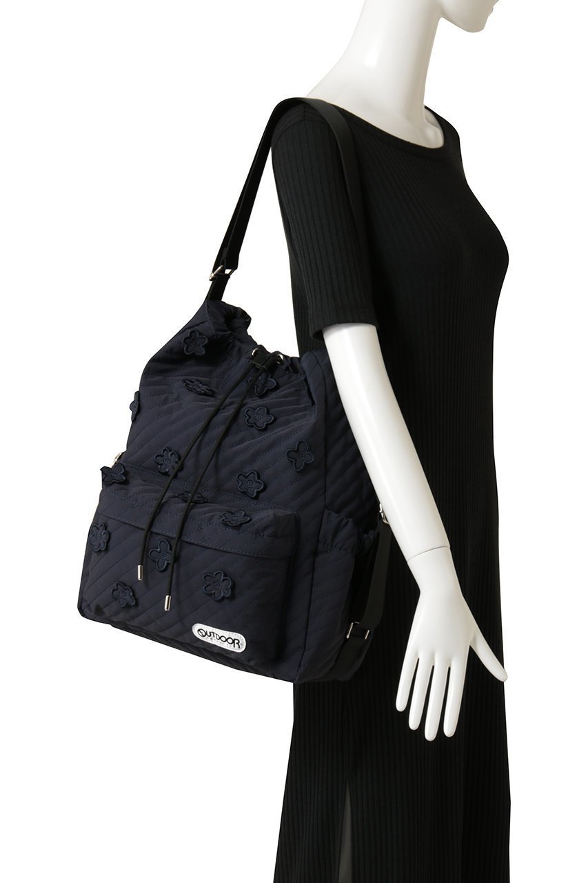 【ミュベール/MUVEIL】のアウトドアコラボ2WAYリュック 人気、トレンドファッション・服の通販 founy(ファニー) 　ファッション　Fashion　レディースファッション　Fashion for Women　バッグ　Bags　キルティング　Quilted, Quilting　スポーティ　Sporty, Casual Athletic　ドット　Polka Dot, Dot Pattern　バイアス　Bias, Diagonal Cut　フラワー　Flower, Floral　モチーフ　Motif, Design Theme　リュック　Backpack, Rucksack　手描き　Hand-Drawn, Illustrated　新作・新入荷　New Arrivals / New In　other-6|ID: prp329100004872716 ipo3291000000036343502