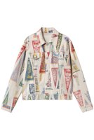 【マザー/MOTHER】のTHE BRUISER フラッグプリントジャケット (PER) 人気、トレンドファッション・服の通販 founy(ファニー) ファッション Fashion レディースファッション Fashion for Women アウター Coat / Outerwear Collection レディースジャケット・軽アウター Jackets ジャケット Jacket, Outerwear バランス Balance, Style Balance フレア Flare, Flared プリント Print, Printed Pattern モダン Modern, Contemporary ワイド Wide, Wide Fit |ID:prp329100004872721