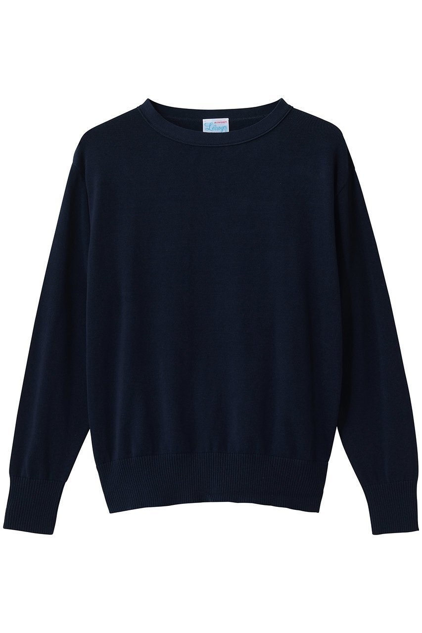 【エリオポール/heliopole】の【Letroyes】TOMAS クルーネックプルオーバー インテリア・キッズ・メンズ・レディースファッション・服の通販 founy(ファニー) ファッション Fashion レディースファッション Fashion for Women トップス・カットソー Cut & Sew Tops ニット Knit Tops & Sweaters カジュアルプルオーバー・ニットトップス Pullovers & Knit Tops / Casual Pullovers コンパクト Compact, Small Size シンプル Simple, Minimal ベーシック Basic, Essential 新作・新入荷 New Arrivals / New In 春 Spring ネイビー|ID: prp329100004872736 ipo3291000000036343671
