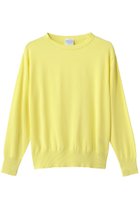【エリオポール/heliopole】の【Letroyes】TOMAS クルーネックプルオーバー 人気、トレンドファッション・服の通販 founy(ファニー) ファッション Fashion レディースファッション Fashion for Women トップス・カットソー Cut & Sew Tops ニット Knit Tops & Sweaters カジュアルプルオーバー・ニットトップス Pullovers & Knit Tops / Casual Pullovers コンパクト Compact, Small Size シンプル Simple, Minimal ベーシック Basic, Essential 春 Spring thumbnail イエロー|ID: prp329100004872736 ipo3291000000036622402