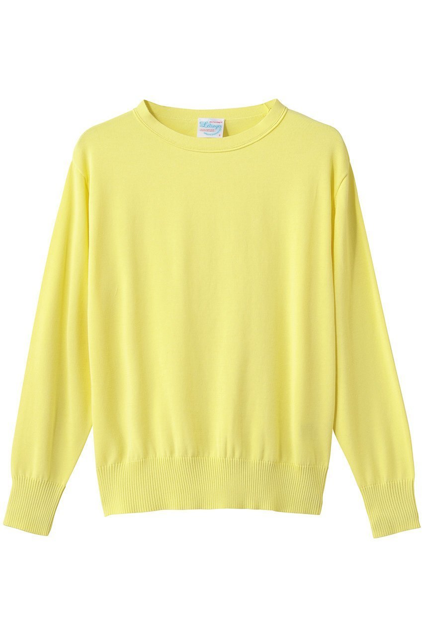 【エリオポール/heliopole】の【Letroyes】TOMAS クルーネックプルオーバー インテリア・キッズ・メンズ・レディースファッション・服の通販 founy(ファニー) 　ファッション　Fashion　レディースファッション　Fashion for Women　トップス・カットソー　Cut & Sew Tops　ニット　Knit Tops & Sweaters　カジュアルプルオーバー・ニットトップス　Pullovers & Knit Tops / Casual Pullovers　コンパクト　Compact, Small Size　シンプル　Simple, Minimal　ベーシック　Basic, Essential　春　Spring　イエロー|ID: prp329100004872736 ipo3291000000036622402