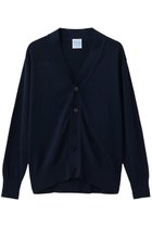 【エリオポール/heliopole】の【Letroyes】HENRI Vカーディガン 人気、トレンドファッション・服の通販 founy(ファニー) ファッション Fashion レディースファッション Fashion for Women トップス・カットソー Cut & Sew Tops ニット Knit Tops & Sweaters カーディガン・羽織り Layered Style Cardigans カーディガン Cardigan, Knitwear コンパクト Compact, Small Size シンプル Simple, Minimal 再入荷 Restock / Back in Stock 春 Spring thumbnail ネイビー|ID: prp329100004872737 ipo3291000000036343679