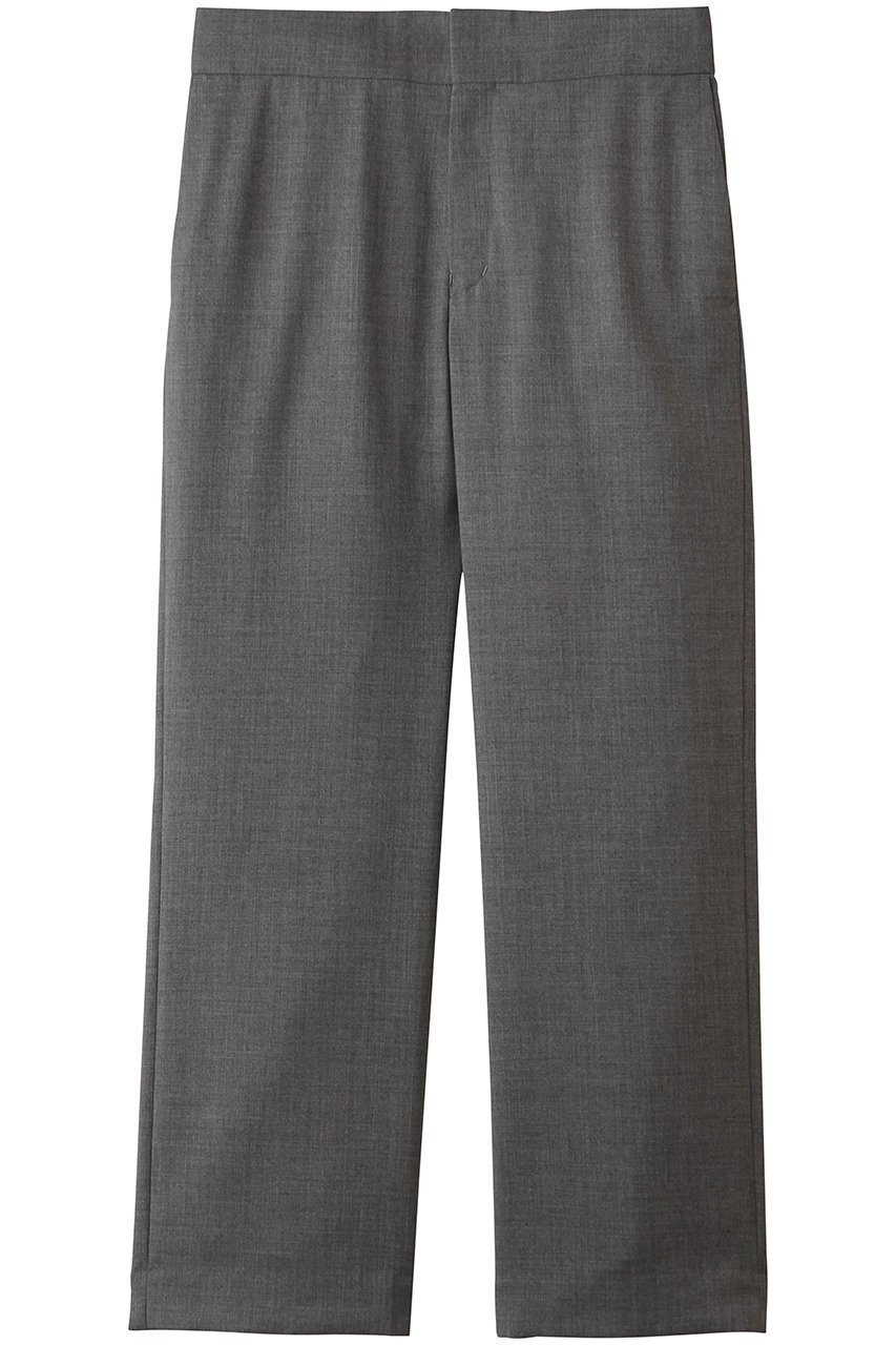 【マディソンブルー/MADISONBLUE】のLOW WAIST WIDE-LEG PT PE/W ローウエストワイドパンツ インテリア・キッズ・メンズ・レディースファッション・服の通販 founy(ファニー) ファッション Fashion レディースファッション Fashion for Women パンツ Pants & Trousers ウォッシャブル Machine Washable ストレート Straight, Straight Cut フォーマル Formal, Dressy ループ Loop, Loop Knit ワーク Workwear, Utility Style エレガント 上品 Elegant 再入荷 Restock / Back in Stock グレー|ID: prp329100004872738 ipo3291000000036343685