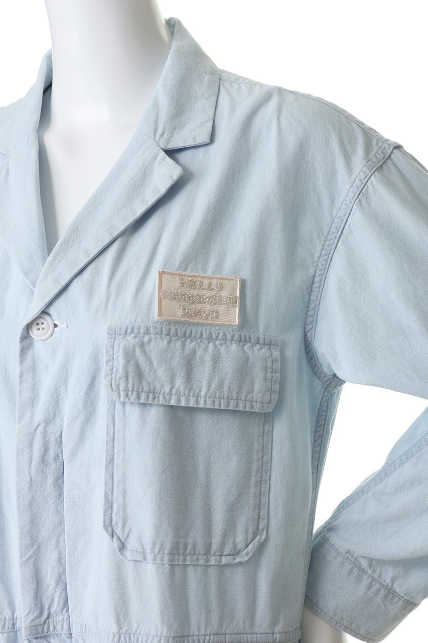 【マディソンブルー/MADISONBLUE】のJUMP SUIT CHAMBRAY(VW) ジャンプスーツ 人気、トレンドファッション・服の通販 founy(ファニー) 　ファッション　Fashion　レディースファッション　Fashion for Women　パンツ　Pants & Trousers　シャンブレー　Chambray, Denim-Like Fabric　スーツ　Suit, Formalwear　新作・新入荷　New Arrivals / New In　other-5|ID: prp329100004872741 ipo3291000000036343711