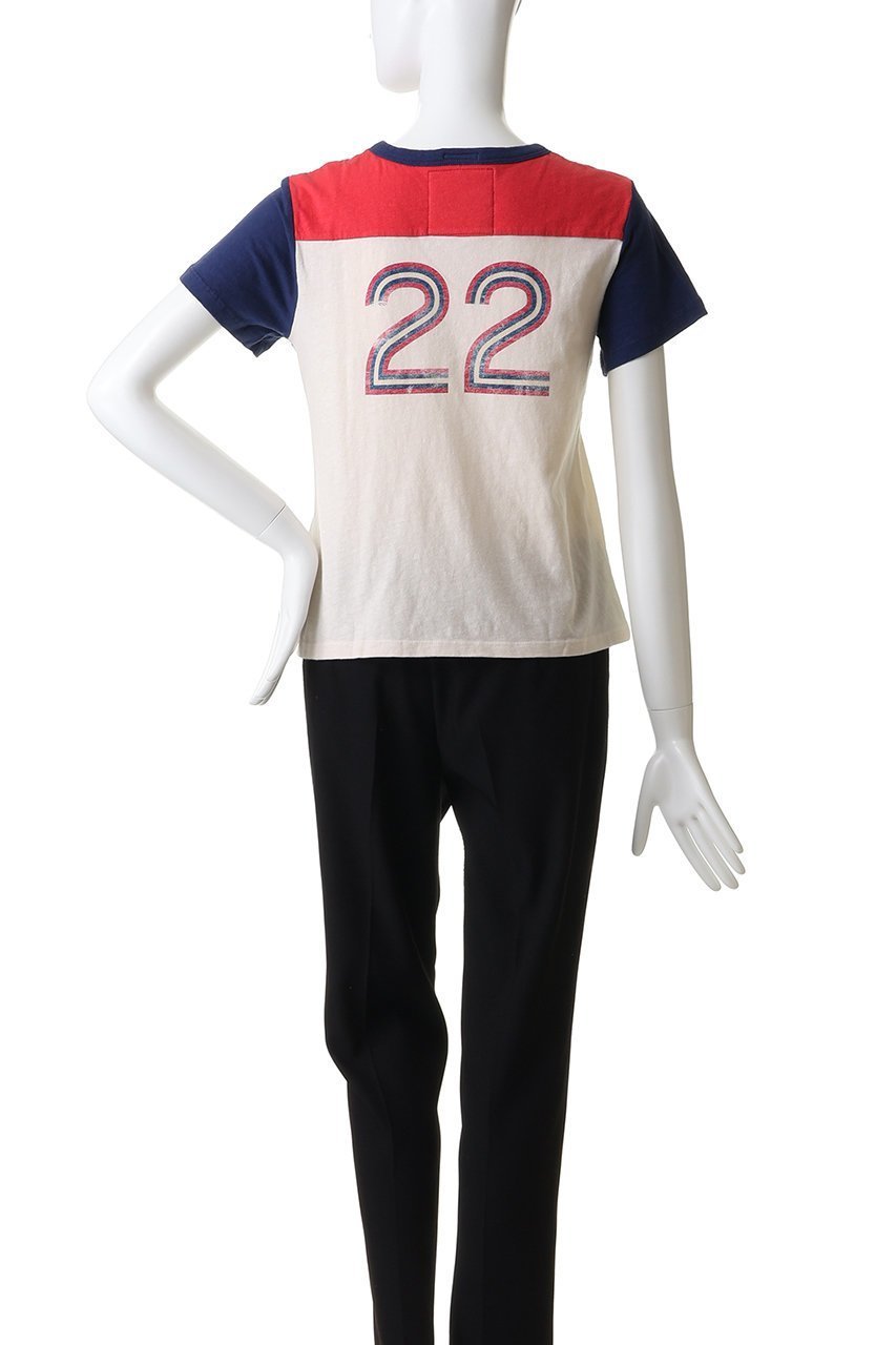 【マザー/MOTHER】のTHE SPLIT GOODIE GOODIE ナンバープリントTシャツ (HRW) 人気、トレンドファッション・服の通販 founy(ファニー) ファッション Fashion レディースファッション Fashion for Women トップス・カットソー Cut & Sew Tops シャツ・ブラウス・オフィスカジュアル Elegant Blouses & Button-Ups ロングTシャツ・Tシャツ Longline T-Shirts & Tees カットソー・ベーシックTシャツ Cut-and-Sewn Tops / Stretch Tees & Basics おすすめ Recommended / Our Picks ショート Short, Short Length スリム Slim, Slim Fit スリーブ Sleeve, Long Sleeve / Short Sleeve デニム Denim, Jeans Material フィット Fit, Slim Fit プリント Print, Printed Pattern ベーシック Basic, Essential ボトム Bottoms, Lower Wear 新作・新入荷 New Arrivals / New In other-4|ID: prp329100004872744 ipo3291000000036343731