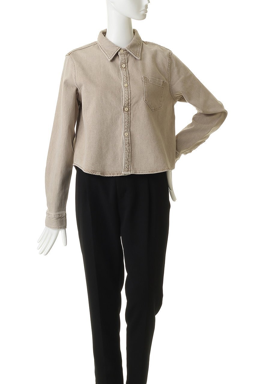 【マザー/MOTHER】のTHE HONOR ROLL クロップドシャツ (CAL) 人気、トレンドファッション・服の通販 founy(ファニー) 　ファッション　Fashion　レディースファッション　Fashion for Women　トップス・カットソー　Cut & Sew Tops　シャツ・ブラウス・オフィスカジュアル　Elegant Blouses & Button-Ups　クロップド　Cropped, Short Length　スラックス　Slacks, Dress Pants　スリーブ　Sleeve, Long Sleeve / Short Sleeve　トレンド　Trend, Trending Now　バランス　Balance, Style Balance　パッチ　Patch, Appliqué　フロント　Front, Front Design　ポケット　Pocket, Pocket Detail　ロング　Long, Long-Length　今季　This Season, Current Season　新作・新入荷　New Arrivals / New In　other-2|ID: prp329100004872747 ipo3291000000036343754