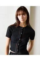 【マリリンムーン/MARILYN MOON】の【WALANCE】ペーパーリブニット2wayトップス 人気、トレンドファッション・服の通販 founy(ファニー) ファッション Fashion レディースファッション Fashion for Women トップス・カットソー Cut & Sew Tops ニット Knit Tops & Sweaters カジュアルプルオーバー・ニットトップス Pullovers & Knit Tops / Casual Pullovers エレガント 上品 Elegant 夏 Summer 新作・新入荷 New Arrivals / New In 透かし Cut-Out, Lacework thumbnail ブラック|ID: prp329100004872748 ipo3291000000036343762