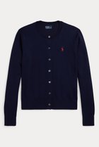 【ラルフローレン/RALPH LAUREN】の【POLO RALPH LAUREN】コットン クルーネック カーディガン ネイビー|ID: prp329100004872752 ipo3291000000036904798