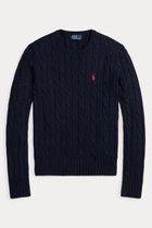 【ラルフローレン/RALPH LAUREN】の【POLO RALPH LAUREN】ケーブルニット コットン クルーネック セーター ネイビー|ID: prp329100004872754 ipo3291000000036343804