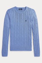 【ラルフローレン/RALPH LAUREN】の【POLO RALPH LAUREN】ケーブルニット コットン クルーネック セーター ブルー|ID: prp329100004872754 ipo3291000000036343805