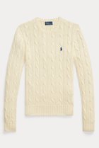 【ラルフローレン/RALPH LAUREN】の【POLO RALPH LAUREN】ケーブルニット コットン クルーネック セーター ナチュラル|ID: prp329100004872754 ipo3291000000036343806